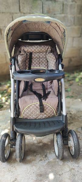 Graco travel system stroller , imported from KSA 6