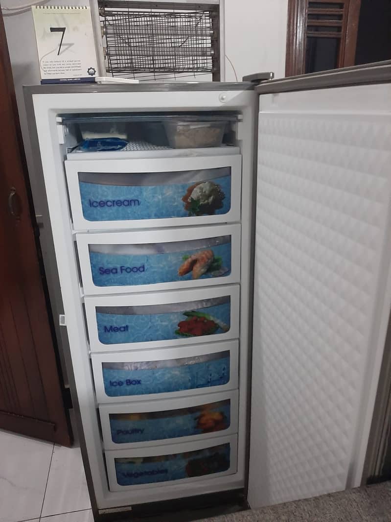 Vertical Freezers, draw box model 1