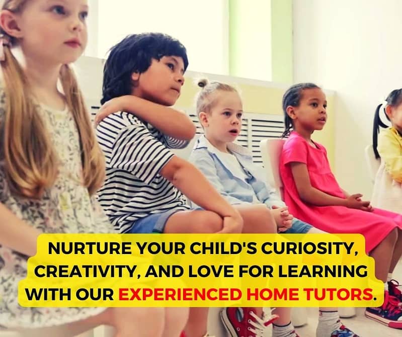 Home Tuition & Home Tutors for Montessori/KG Available in Lahore 3