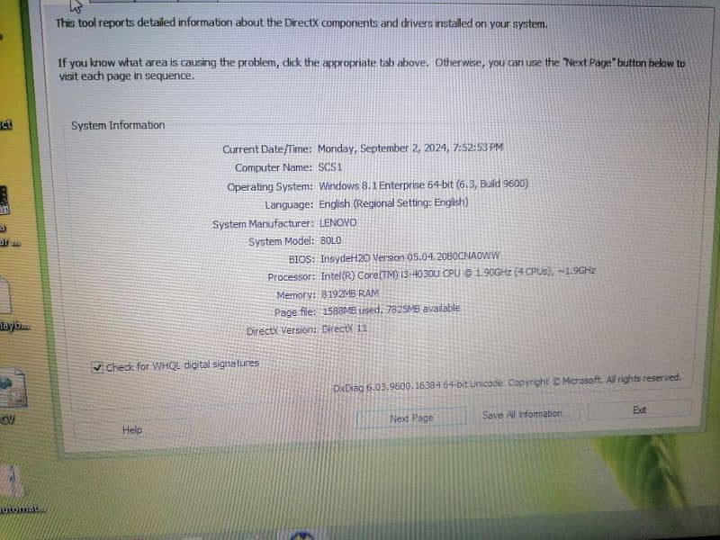 lenovo i3 4 genration 0