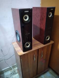 Speaker set hight bass and crystal sound