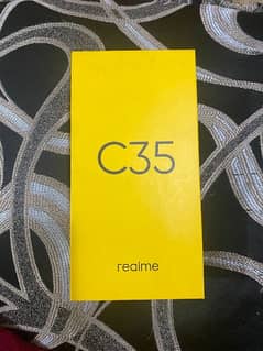 Realme C35  6/128gb  condition new