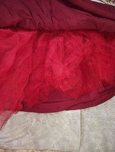 Sale on an urgent basis. Exquisite Red Bridal Dress 12