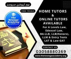 Home Tuturs for LLB, A Levels Law, Law GAT & LAT Available in Lahore