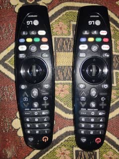 LG, sony samsung and B&O   magic remotes