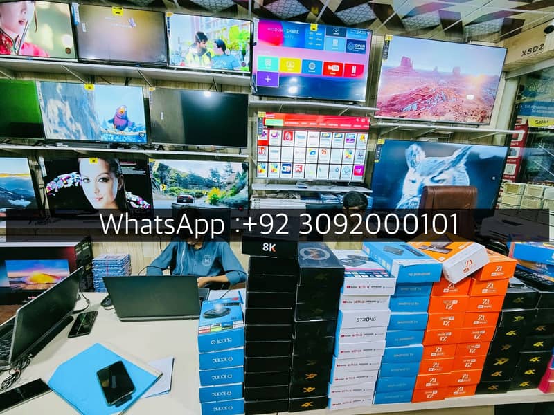 Original Andriod Smart TV Box Stock Available Branded Stock With Free 3