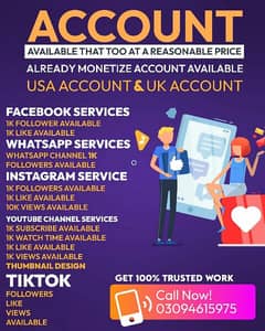 All Accounts Avalible in low price