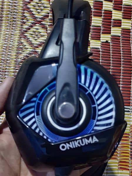 ONIKUMA K6 RGB GAMING HEADPHONE BRANDED GOOD CONDITIOB 13