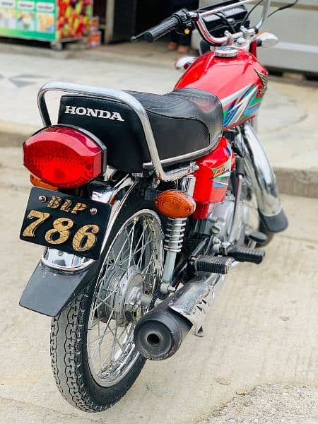 honda 125 golden number 22/23 3