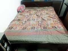 Woden Double Bed Price 6000