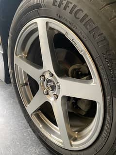 Imported 17” Lenso Original Alloy Rims with Tyres