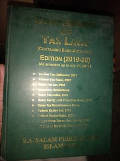 Compendium of Tax laws