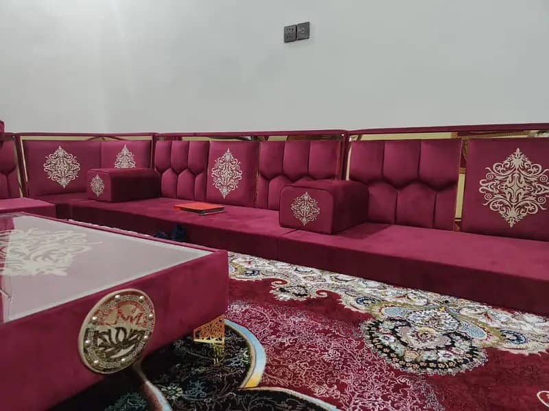 Arabic Majlis | Bethak | Sofa Majlis | Majlis Flooring | Sofa Set 2