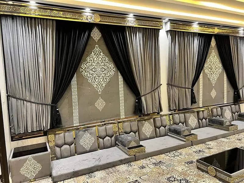 Arabic Majlis | Bethak | Sofa Majlis | Majlis Flooring | Sofa Set 10