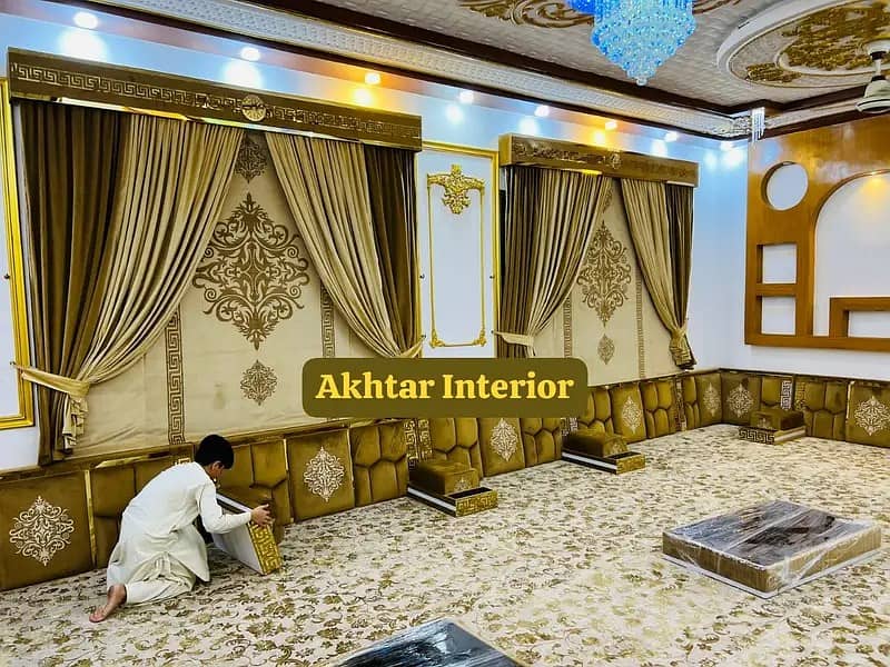 Arabic Majlis | Bethak | Sofa Majlis | Majlis Flooring | Sofa Set 13