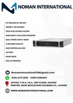 HP PROLIANT 380 G10