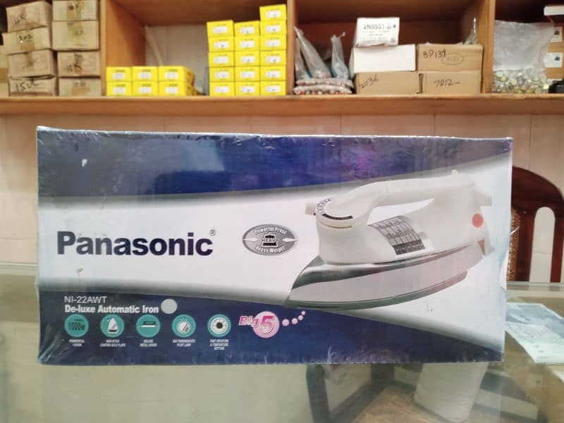 Panasonic 3 in 1 and Panasonic iron 3