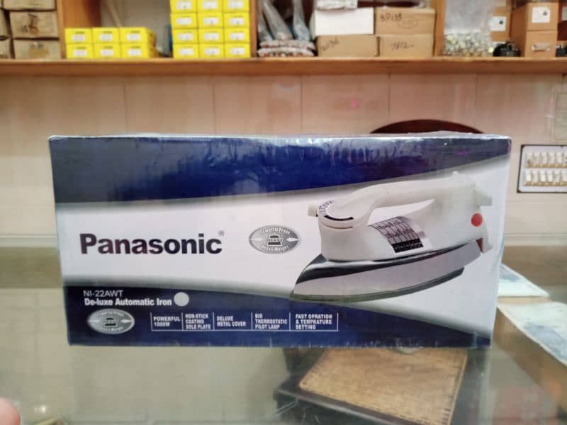 Panasonic 3 in 1 and Panasonic iron 16