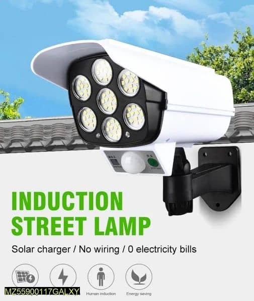 Solar Motion sensor Outdoor Wall Street Light 2