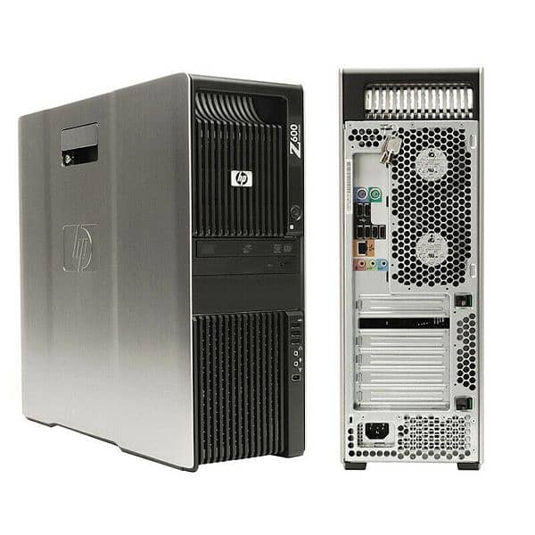 Hp Z600 32 gb ram 500/128 hard 8gb card 1