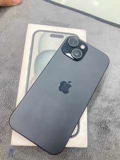 iphone 15 Black colour 128 gb 100% full sim time complete accessories