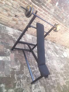 bench Press machine for sale contact number only call. 03076246414