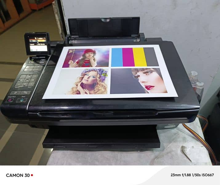 Epson Stylus SX515W High-Speed All-in-One Printer with Ciss Kit U. k 1