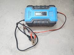 Battery charger with battery