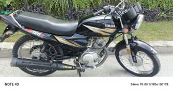 YAMAHA YBZ 125 PERFCT bike call  plz 03166900271