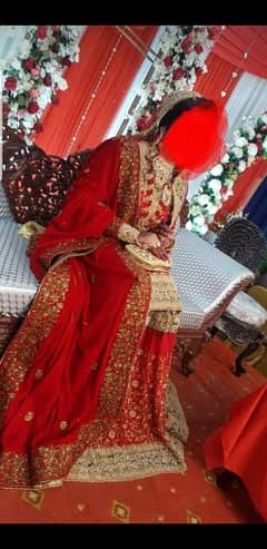 bridal dress . barat day dress.