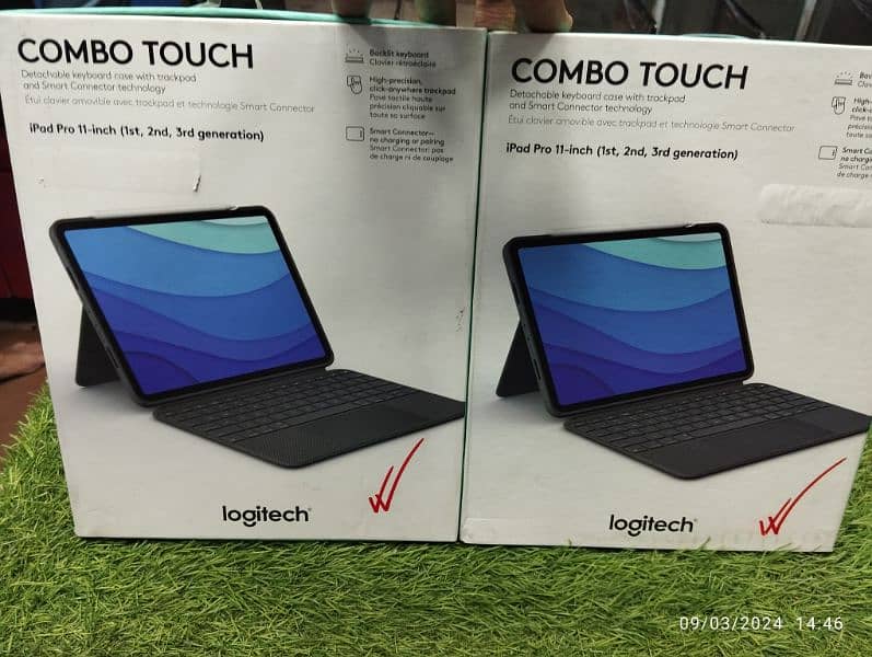 Logitech combo touch ipad pro 11 inch keyboard 1st 2nd 3rd generation 2