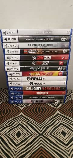 PlayStation 5 - 4 PS4 PS5 Used games available in reasonable price