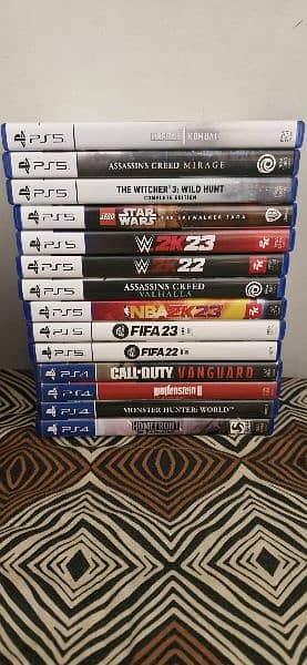 PlayStation 5 - 4 PS4 PS5 Used games available in reasonable price 0