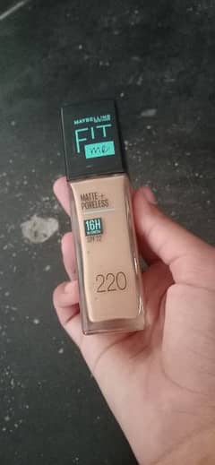 maybeline fit me foundation