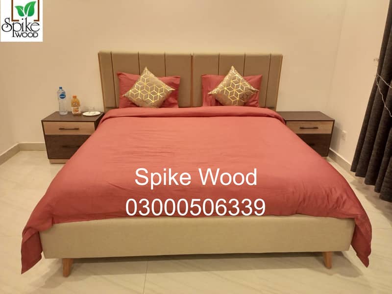 Bed Set\wooden bed\king size bed\double bed\bed room set for sale 4