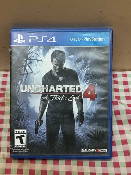 PS 4 CDS FIFA 19 WWE 2k18 UNCHARTED 4 2