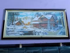 Painting Scenery Wall Hanging Frame