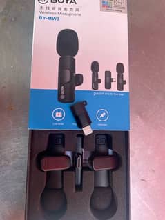 BOYA wirless microphone By-MW3 for i phone