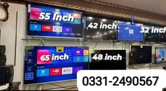 GET 48 INCHES SMART ANDROID LED TV IPS WOOFER HD FHD