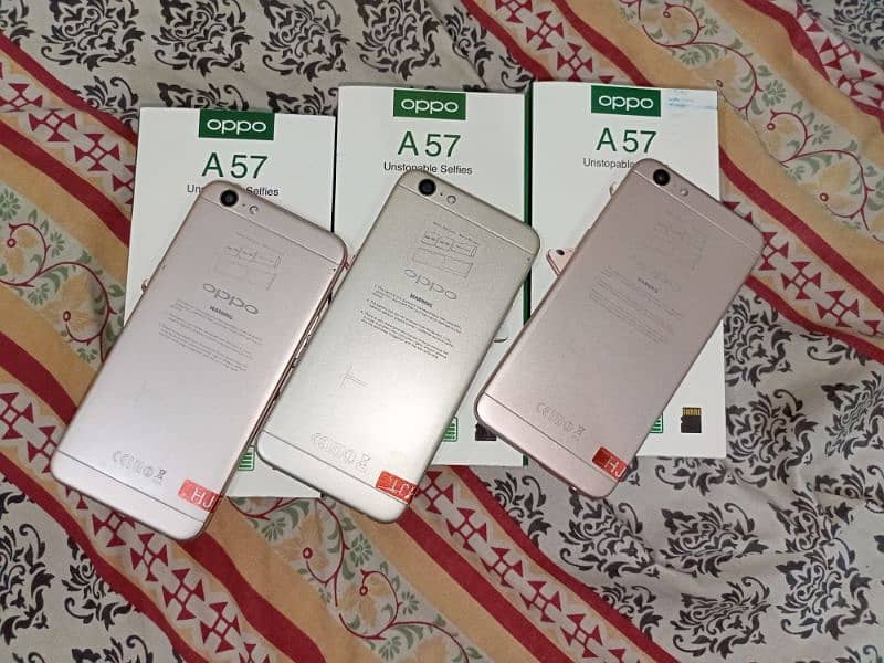 Oppo A57 With box. . . 4/64. . . 10/10 condition 1