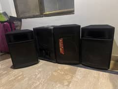 outdoor speakers and mixer for sale