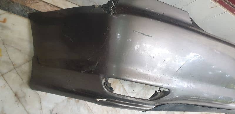 Toyota Mark X 2005 Original Plastic Bumper with kit. 2