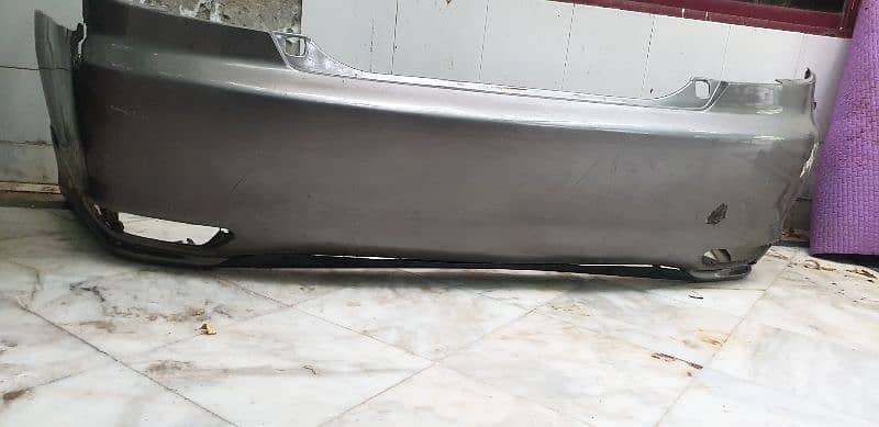 Toyota Mark X 2005 Original Plastic Bumper with kit. 6