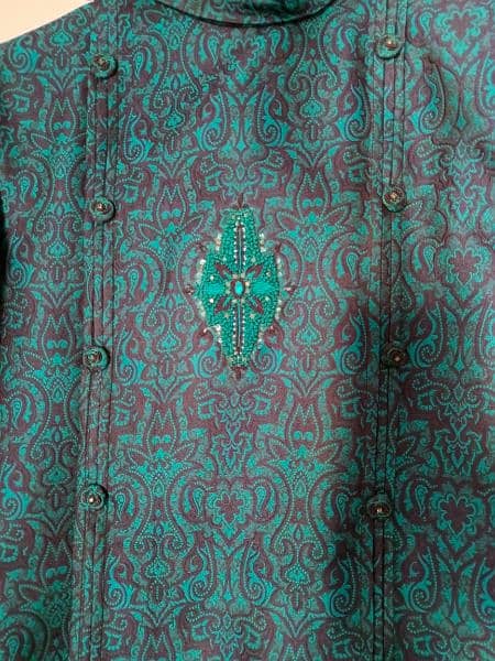 New jamawaar sherwani in turquoise 3