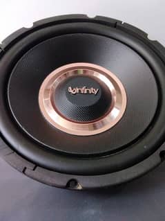 Infinity Brand Subwoofer Dual Magnet powerful. 10/10