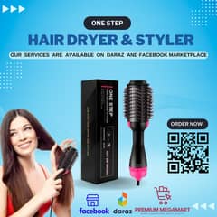 One Step Hair Dryer,Volumizer Hot Air Hair Dryer Brush