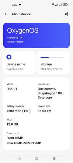 One Plus 9 5G 0