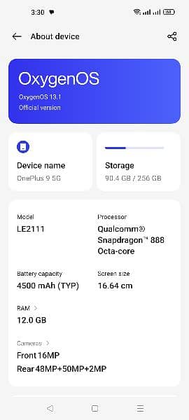 One Plus 9 5G 0