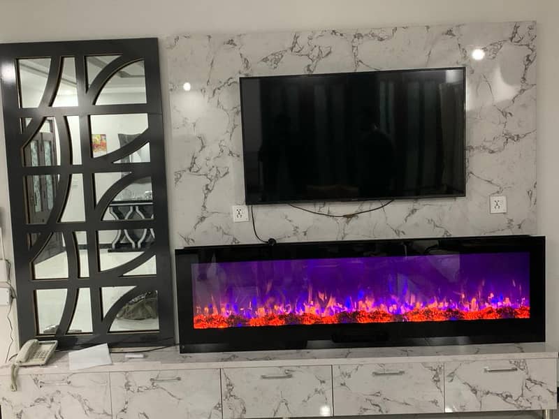 3D Electric fireplace 0