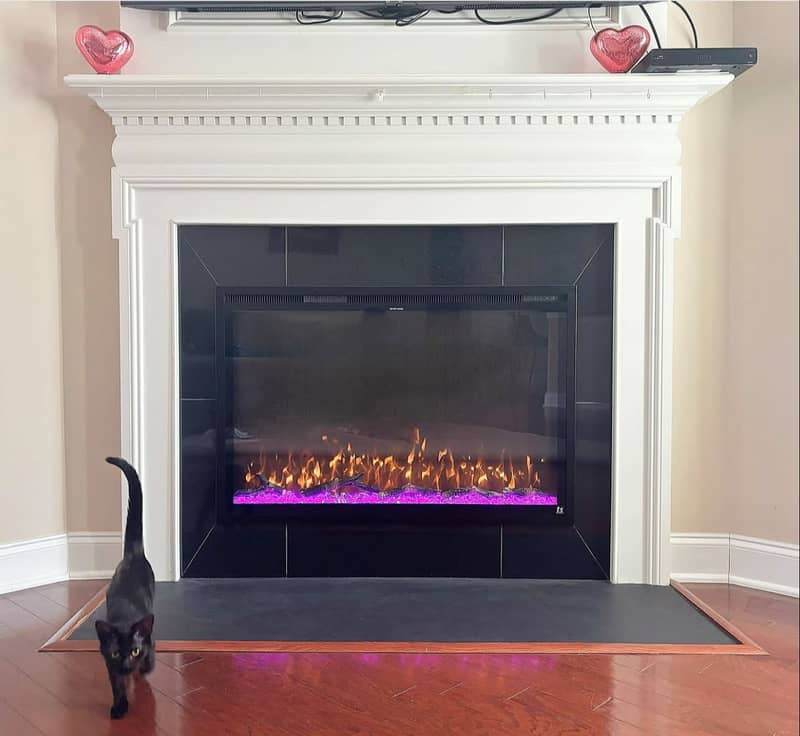 3D Electric fireplace 1